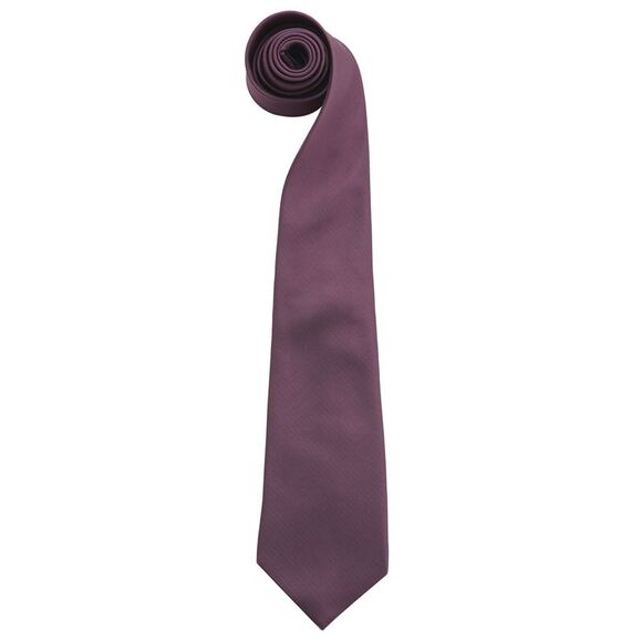 Premier Mens Fashion Colors Work Clip On Tie (Pack of 2) / Purple